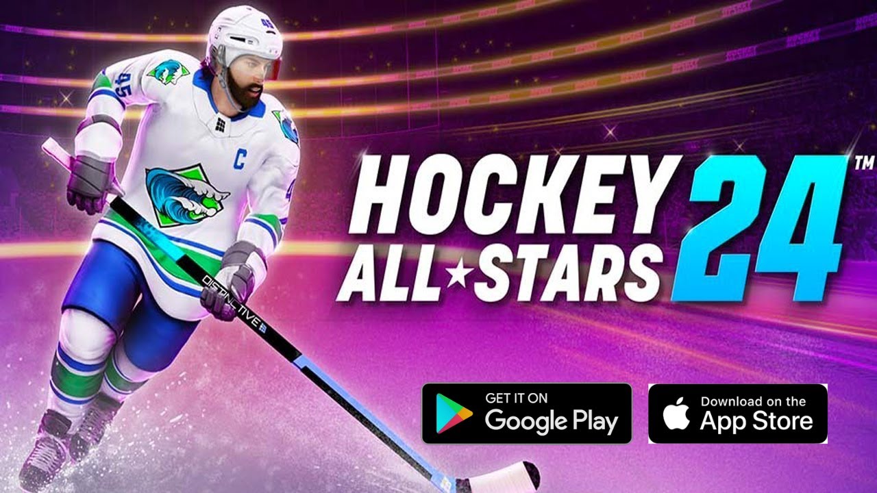 Hockey All Stars 24 Gameplay (iOS, Android) By Distinctive Games - YouTube