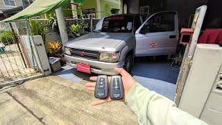 Toyota Hilux Mighty-X ติดตั้งปุ่ม push start