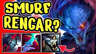 Smurfing on Rengar? No Rengar on Smurf | Rengar Jungle League of Legends Season 13