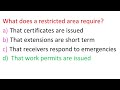 permit to work ptw questions and answers