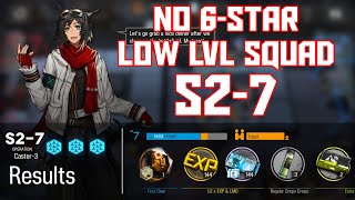 【明日方舟/Arknights】[S2-7] - Low Lvl-Rarity Squad - Arknights Strategy