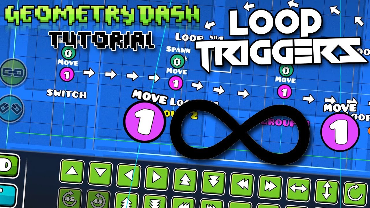 Geometry Dash Tutorial How To Loop Triggers Youtube