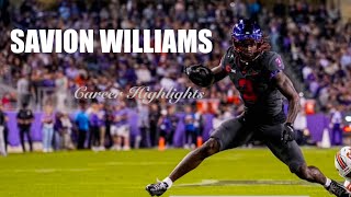 SAVION WILLIAMS CAREER HIGHLIGHTS // TCU WR // 2025 NFL Draft Prospect