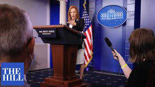 White House Press Sec. Jen Psaki Holds briefing with Cyber Security Advisor Anne Neuberger