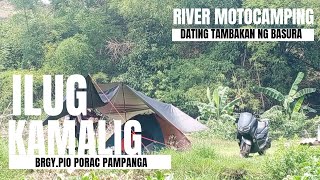 MOTORCYCLE CAMPING @ILUG KAMALIG |NATURE ASMR | SILENT VLOG| NMAX 2023