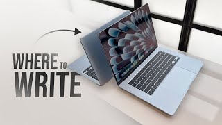 Where to Write on Macbook (guide)