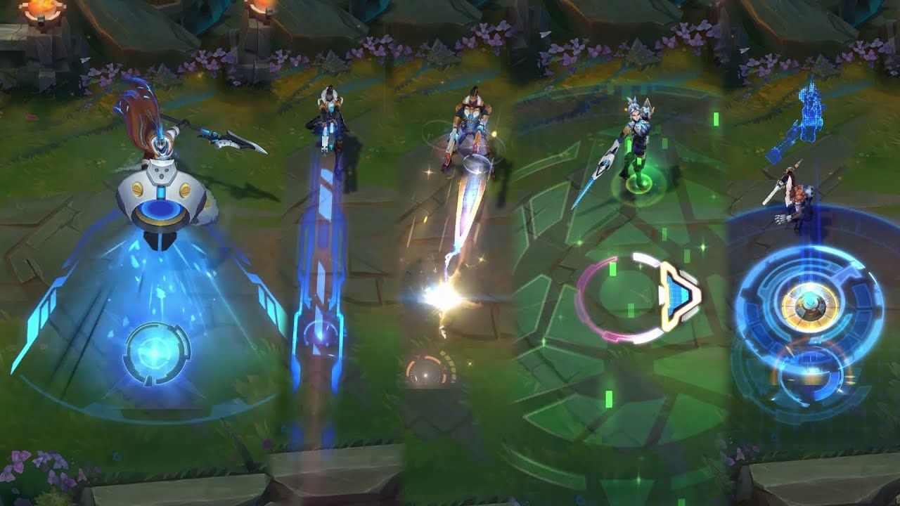 Pulsefire Ekko, Pantheon, Fiora And Lucian (+PRESTIGE!) | PBE Preview ...