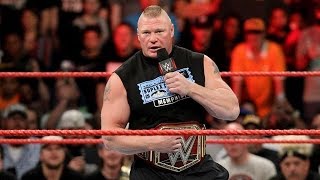 Brock Lesnar says ''Suplex City Bitch''