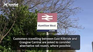 East Kilbride Line Engineering works