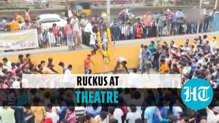 Watch: Pawan Kalyan fans create ruckus at theatre showing ‘Vakeel Saab’ trailer