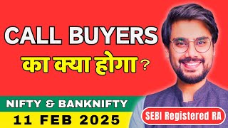 Nifty and BankNifty Prediction for Tuesday , 11 Feb 2025 | BankNifty Options Tomorrow | Rishi Money