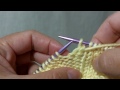 How to knit SSP (Slip, Slip, Purl) - Decreasing in the purl side