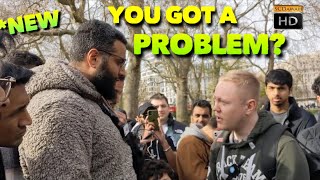 P1 - You got a problem? Mohammed Hijab Vs Christians | Speakers Corner | Hyde Park