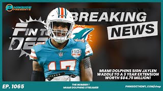 BREAKING NEWS! Miami Dolphins Extend Jaylen Waddle On A 3 Year Deal!