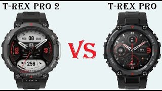 Amazfit T Rex Pro 2 VS Amazfit T-Rex Pro Comparison
