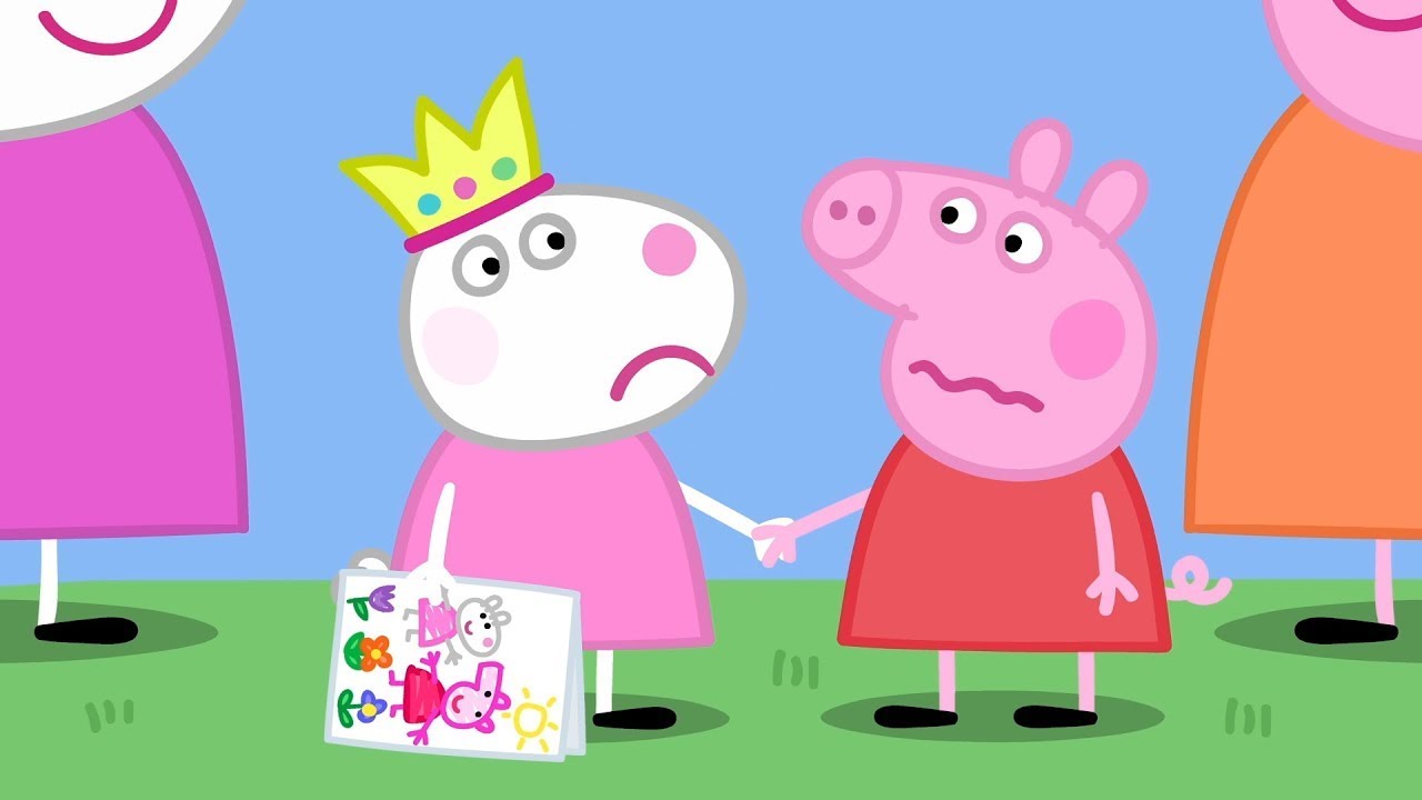 Peppa Pig Full Episodes - Suzy Goes Away - Cartoons For Children - YouTube