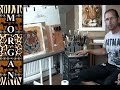 My painting studio - how to set up your studio Jason Morgan