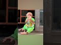 Monkey NANA sits dangerously high and eats cake #monkey #babymonkey #shorts #smartmonkey #monkeylove