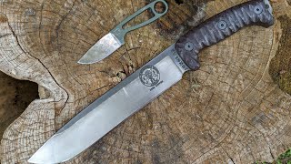 ESEE Junglas knife modification, customized ESEE Junglas