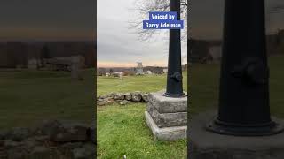 The site of an unexploded shell at Gettysburg #shorts #civilwar #artillery