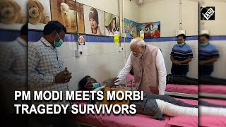 Morbi Bridge Collapsed: PM Modi meets survivors at Civil Hospital