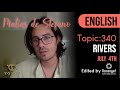 340. RIVER - JUL 4TH - MATIAS DE STEFANO - ENGLISH EDIT WITH MEDITATION