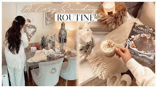 A COSY SUNDAY | CHRISTMAS SHOP, BAKING & RELAXING ✨