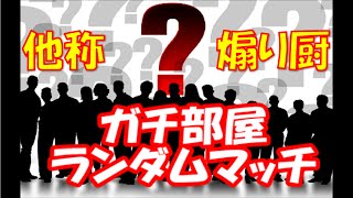 【ランダム】スマブラガチマッチ　＊他称、煽り厨と言われてますが、本人は煽っているつもりはないそうです（笑