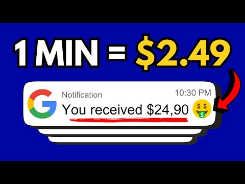 Get Paid 2.49 Every Min Watching Google Ads