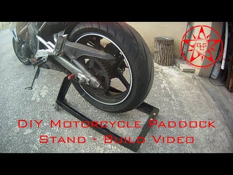 DIY Paddock Stand - Build Video DIY Paddock Stand - Build Video