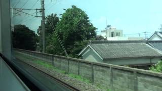 JR日豊本線　車窓　中津駅～吉富駅（813系1100番台ワンマン）