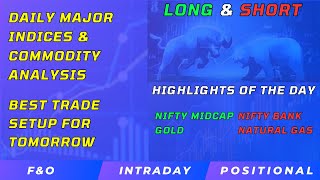 Daily Market \u0026 Commodity Analysis | Nifty | Bank Nifty | Midcap | Gold | Silver | Crude | 10/02/2025