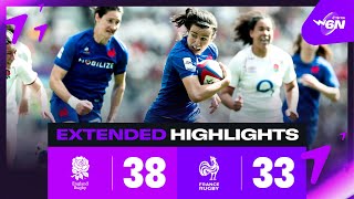 RECORD BREAKING 🏆 | Extended Highlights | England v France