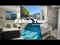 Our Capetown beautiful Airbnb Tour in Seapoint | Stunning bachelor apartment with a hot tub