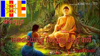 ធម៍សូត្រ អាដានាដិយបរិត្ត វិបស្សិស្ស បាលី budha dhama  ពន្លឺព្រះធម៍