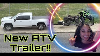 We bought a Northstar ATV Trailer!