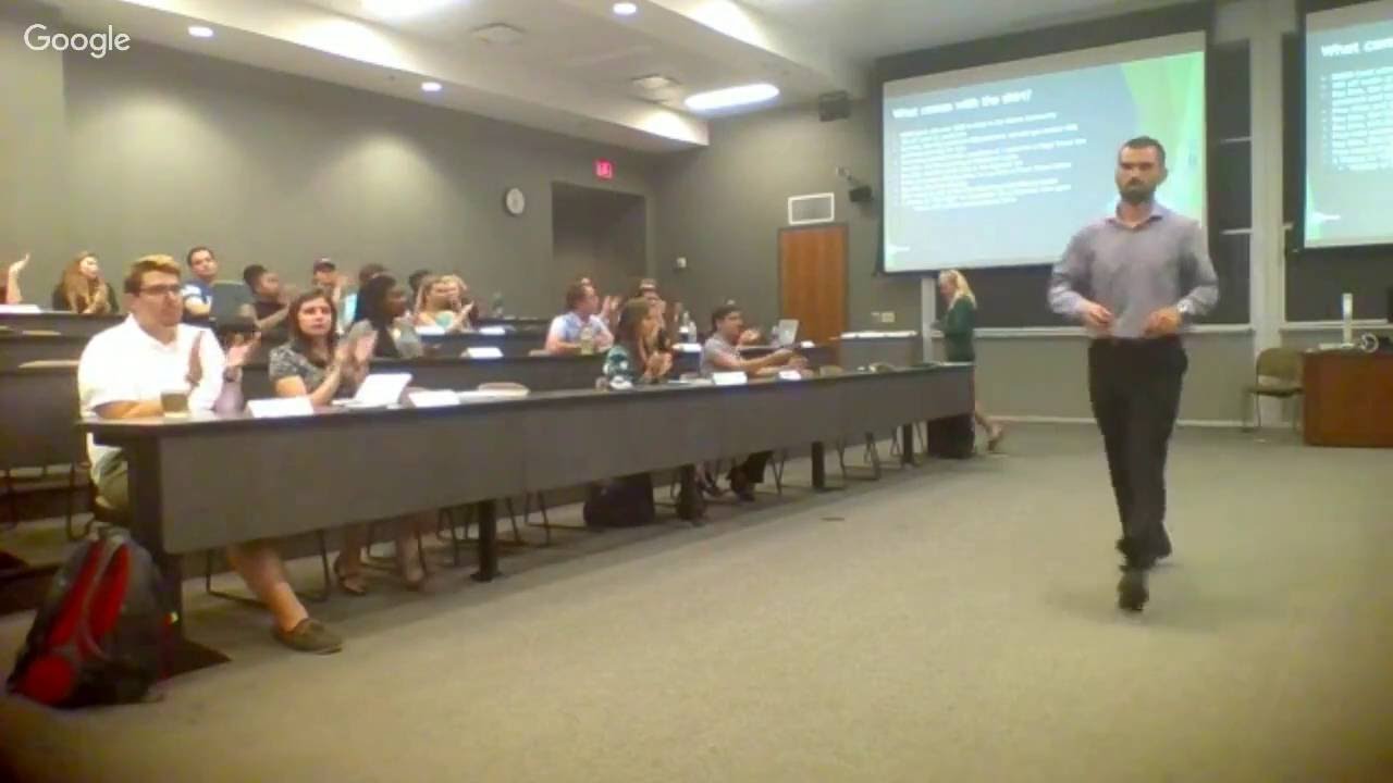 Ohio University Student Senate Meeting 9/14 - YouTube