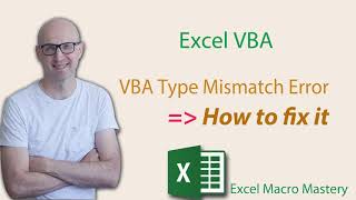 VBA Runtime Error 13 Type Mismatch - A Complete Guide