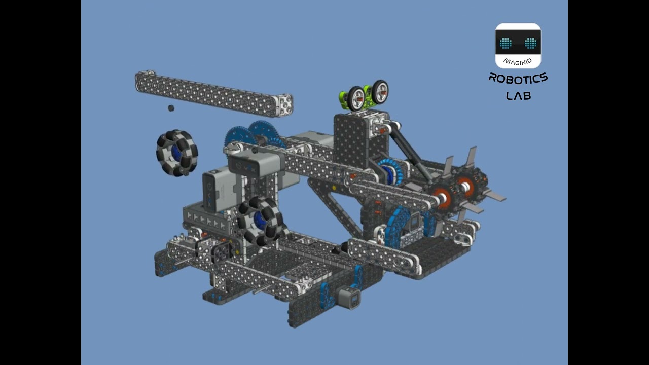 VEX IQ 2023-2024 Byte Robot 3D Building Animation - YouTube