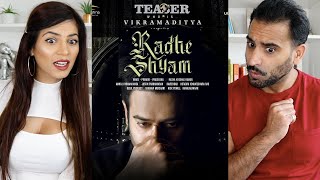 RADHE SHYAM TEASER REACTION!! | PRABHAS AS VIKRAMADITYA | Pooja Hegde | Radha Krishna Kumar