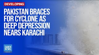 Sindh Residents Brace For Rains As Storm System Intensifies Into Cyclone Asna | Dawn News English