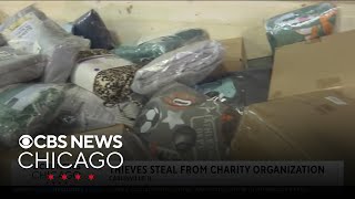 Thieves steal from charity organization that sets kids up with bedding