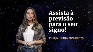 Confira a previsão de hoje (28 - 01) para seu signo