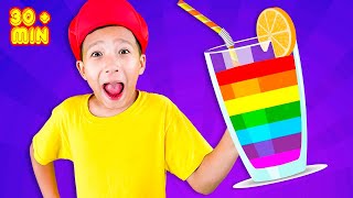 Rainbow Juice Song | Lost Color | Kids Songs and Nursery Rhymes
