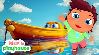 Row Row Row Your Bus + Fun Cartoons For Kids | Galaxy Kids