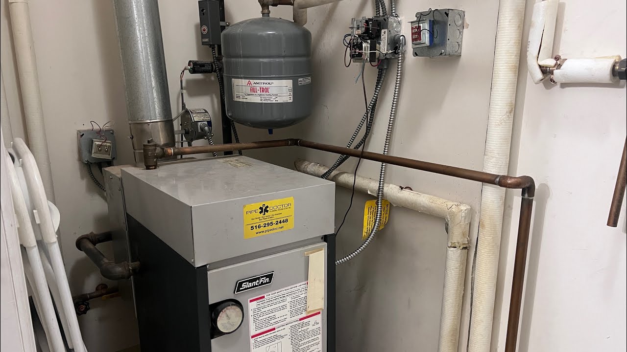 Slant Fin Gas Boiler With Impossible To Replace Side Mounted Circulator ...