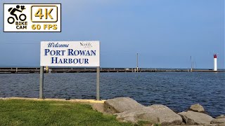 🚴‍♂️ Scenic 4K Bike Ride Through Port Rowan Harbour, Ontario 🌊🚲 Stunning Views \u0026 Hidden Gems!