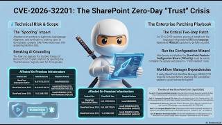 Weaponizing SharePoint: How CVE-2026-32201 Breaks Copilot & Power Automate #cybersecurity