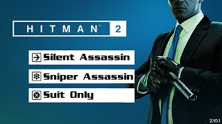 Hitman 2 - Isle of Sgail - Silent Assassin Suit Only Sniper Assassin (with unlocks) - Master