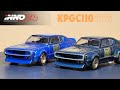 INNO MODEL 1/64 NISSAN SKYLINE 2000 GT-R (KPGC110) RACING CONCEPT GREEN/BLUE